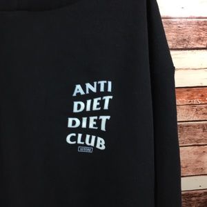 anti diet diet club hoodie